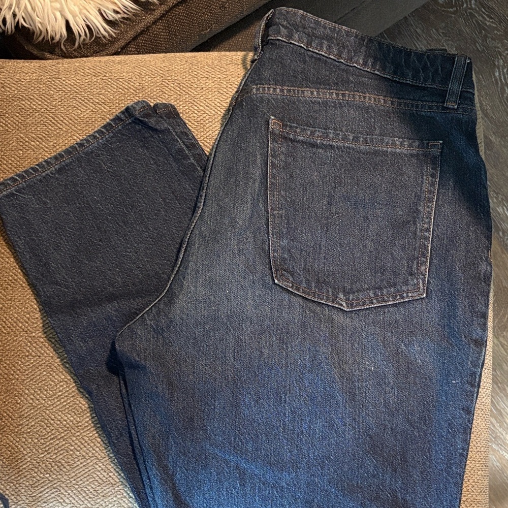 Old Navy Women’s Relaxed Dark Blue Jeans